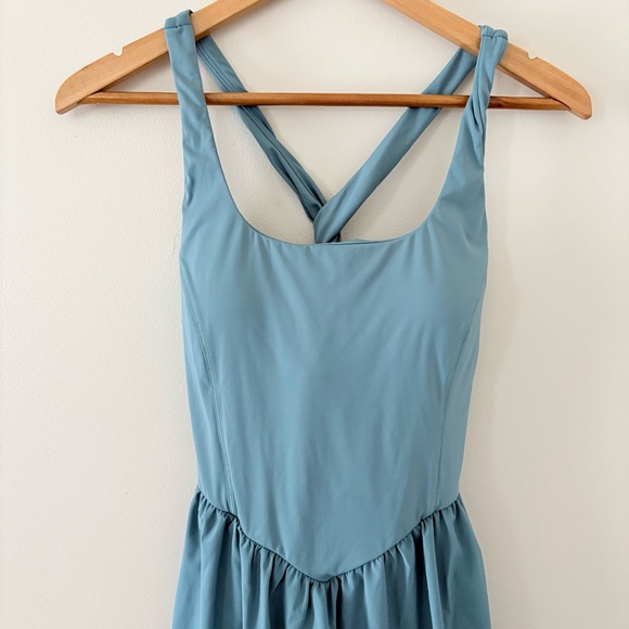 Halara Women's Breezeful Backless Corset 2-in-1 Pocket Mini Active Dress Size M - Picture 5 of 15